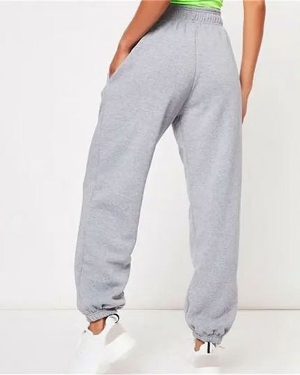 High-Quality Cotton Cat Paw Print Jogger Sweatpants for Women