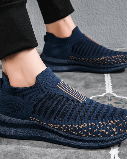 Lightweight Breathable Men's Casual Sneakers – Anti-Slip Design