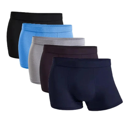 Five-Pack Bamboo Boxers for Men