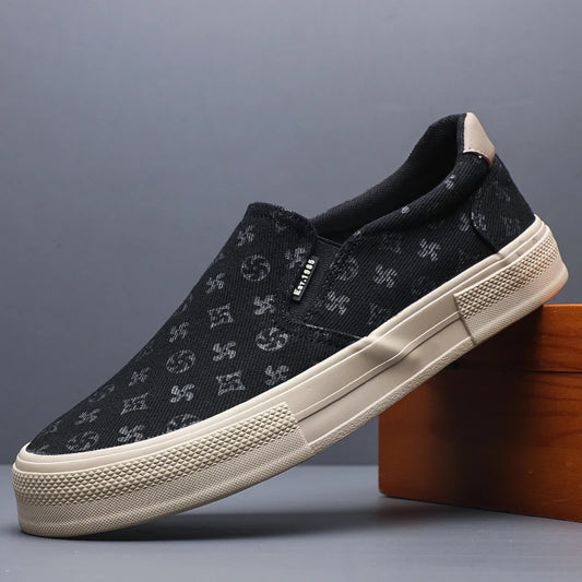 Men's Canvas Slip-On Breathable Loafers