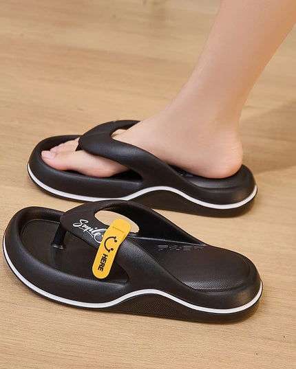 Ultra-Comfortable Non-Slip Flip Flop Slippers for Men and Women with Thick Soft Sole