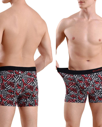 5-Pack Men’s Camouflage Cotton Boxer Briefs – Comfortable Trunks Underwear for Men
