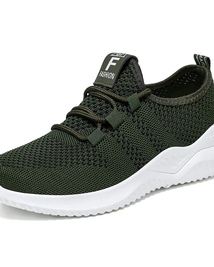 Women's Lightweight Breathable Mesh Running Shoes with Soft Bottom Comfort