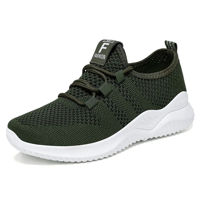 Women's Lightweight Breathable Mesh Running Shoes with Soft Bottom Comfort