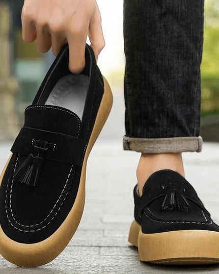 Men's Faux Suede Loafers