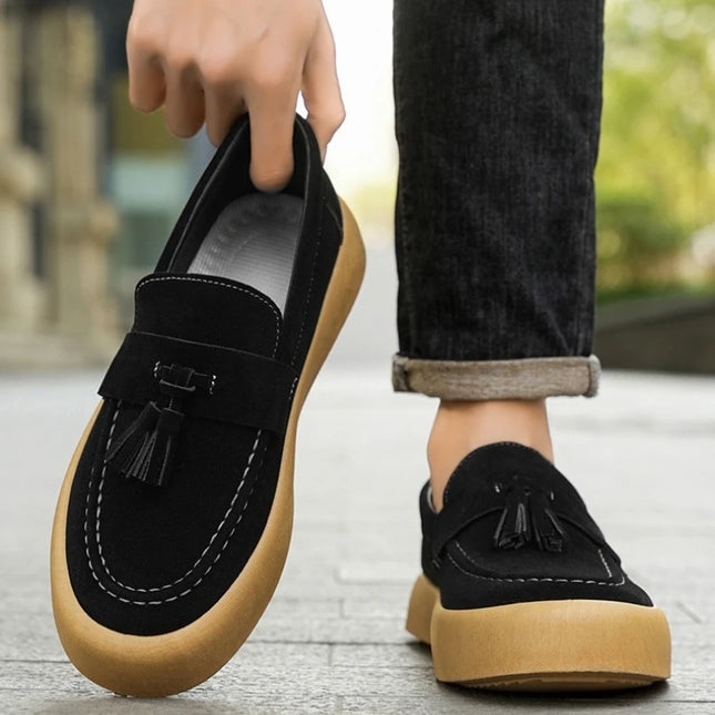 Men's Faux Suede Loafers