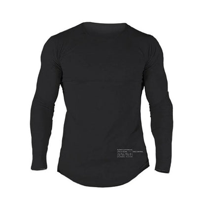Men's Alph Fitness Cotton Casual Long Sleeve Sweater