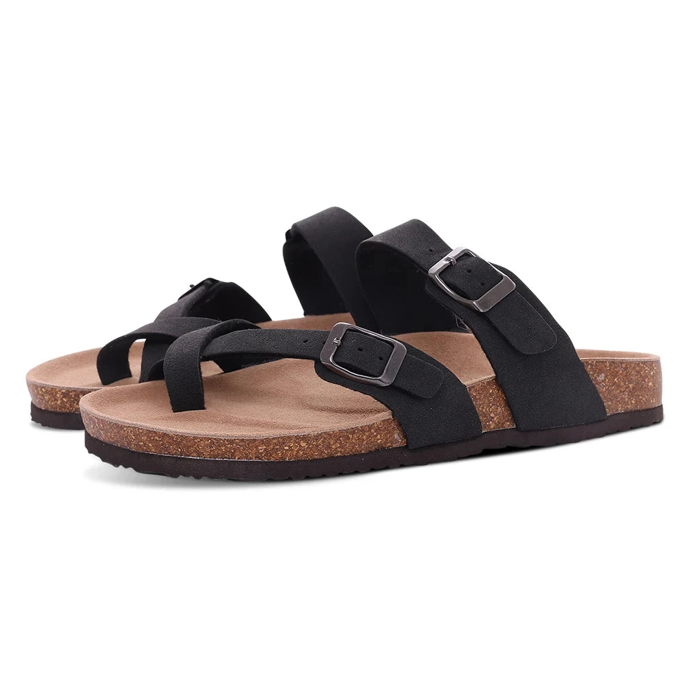 Elegant Women's Classic Suede Slippers