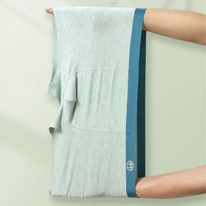 3-Pack Bamboo Fiber Men's Breathable Boxer Briefs – Comfortable, Eco-Friendly Men’s Underwear Set