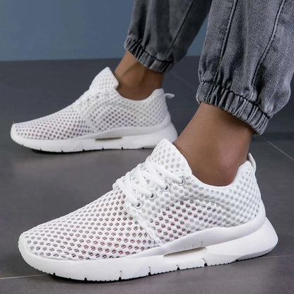 Lightweight Breathable Mesh Sneakers for Men - Comfortable & Stylish Athletic Footwear