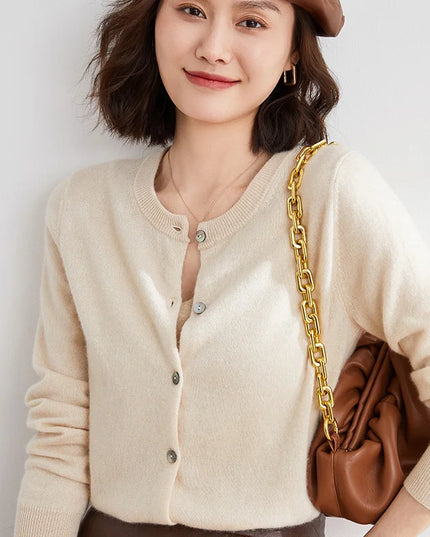 Women's Long Sleeve Cardigan Sweater