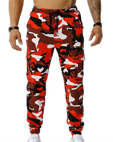 Men's Camouflage Sweatpants - Comfortable Joggers for Casual & Active Wear