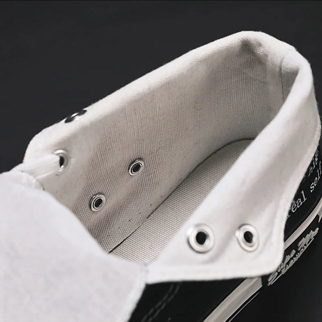 Unisex High Top Lace-Up Sneakers