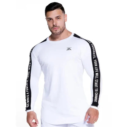 Men's Slim Fit Long Sleeve Casual Quick-Dry Sweater