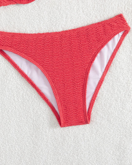 Women's Underwire Bikini with Push-Up and High-Waist Design