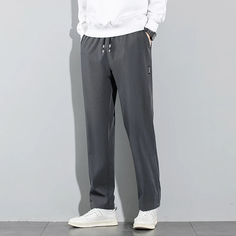 Men's Slim Fit Casual Straight-Leg Sweatpants