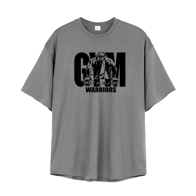 Men's Oversized Loose Fit Casual Sport T-Shirt – Quick Dry, Comfortable Activewear