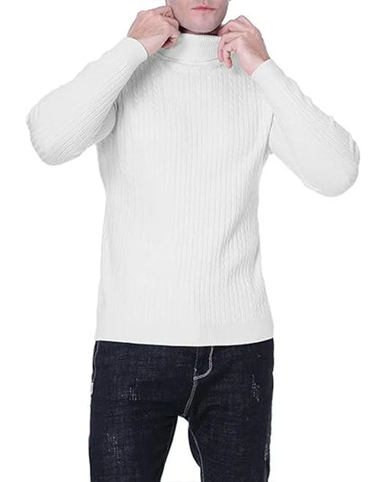 Men's Casual Slim Fit Turtleneck Sweater