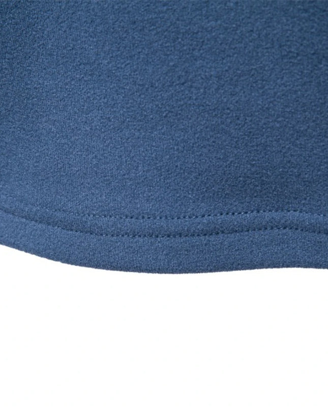 Men's Zipper Sweatshirt with Long Sleeves - Breathable Lightweight Jacket for Men