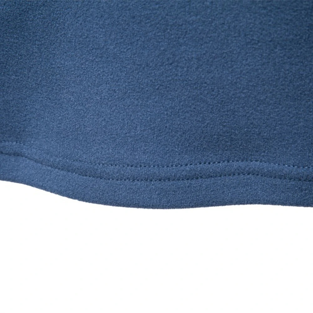 Men's Zipper Sweatshirt with Long Sleeves - Breathable Lightweight Jacket for Men