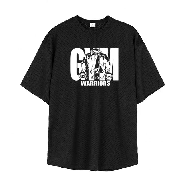 Men's Oversized Loose Fit Casual Sport T-Shirt – Quick Dry, Comfortable Activewear