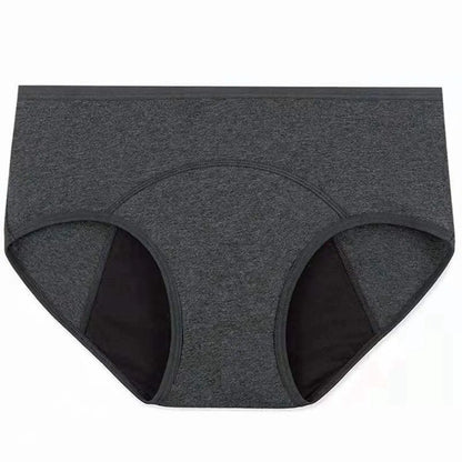 Breathable Cotton Menstrual Panties for Women - Low Waist Period Underwear