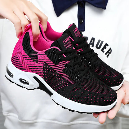 Women's Air Cushion Running Sneakers - Soft Bottom Active Wear