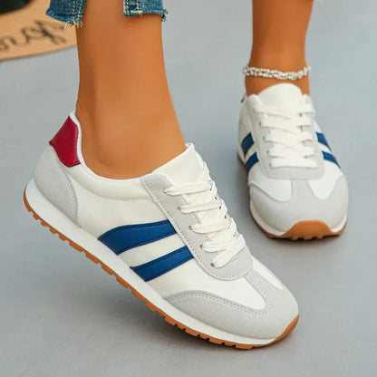 Women's Lightweight Breathable Lace-Up Sneakers