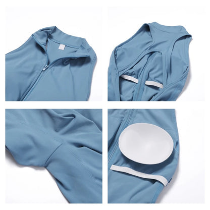 1-Piece Women's Slim Fit Push-Up Bodysuit
