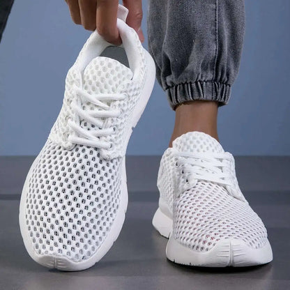 Lightweight Breathable Mesh Sneakers for Men - Comfortable & Stylish Athletic Footwear
