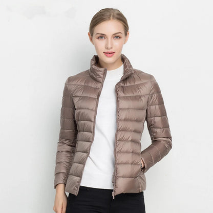 Women's Warm Slim Fit Zipper Jacket