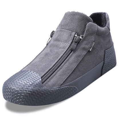Men's High-Top Canvas Sneakers | Casual & Comfortable Footwear for Men