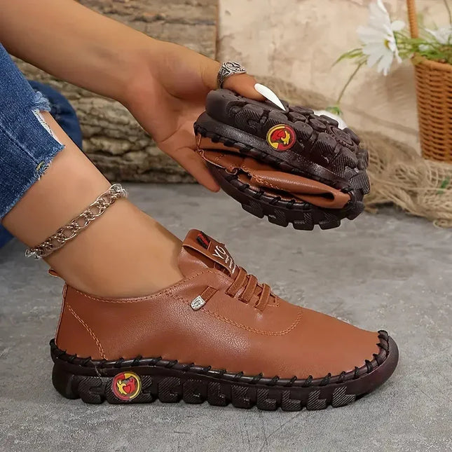 Women's Lightweight Sneakers with Thick Bottom Sole