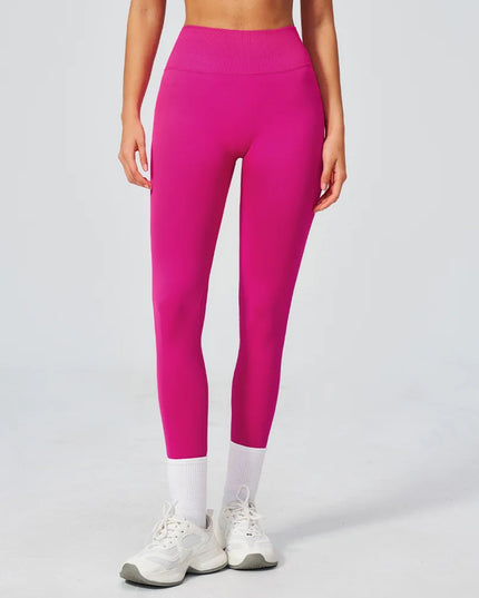 High-Waist Seamless Leggings for Women with Hip-Lifting Design