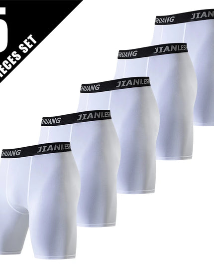 Men’s Classic Quick-Dry Stretch Boxer Briefs — 5 or 10-Pack