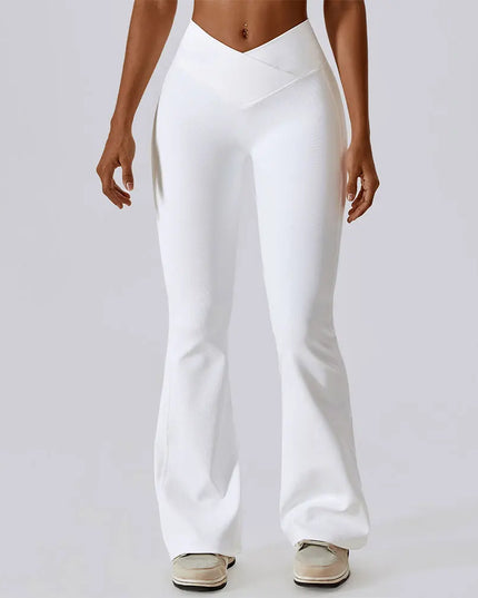 High Waist Flare Yoga Pants for Women | Wide Leg Flare Leggings