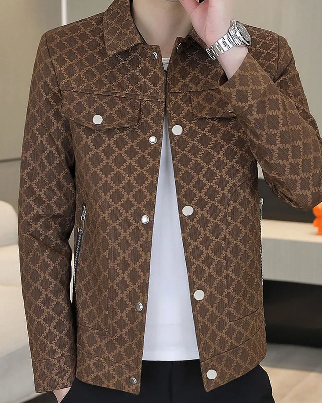 Stylish Slim Fit Casual Men's Jacket