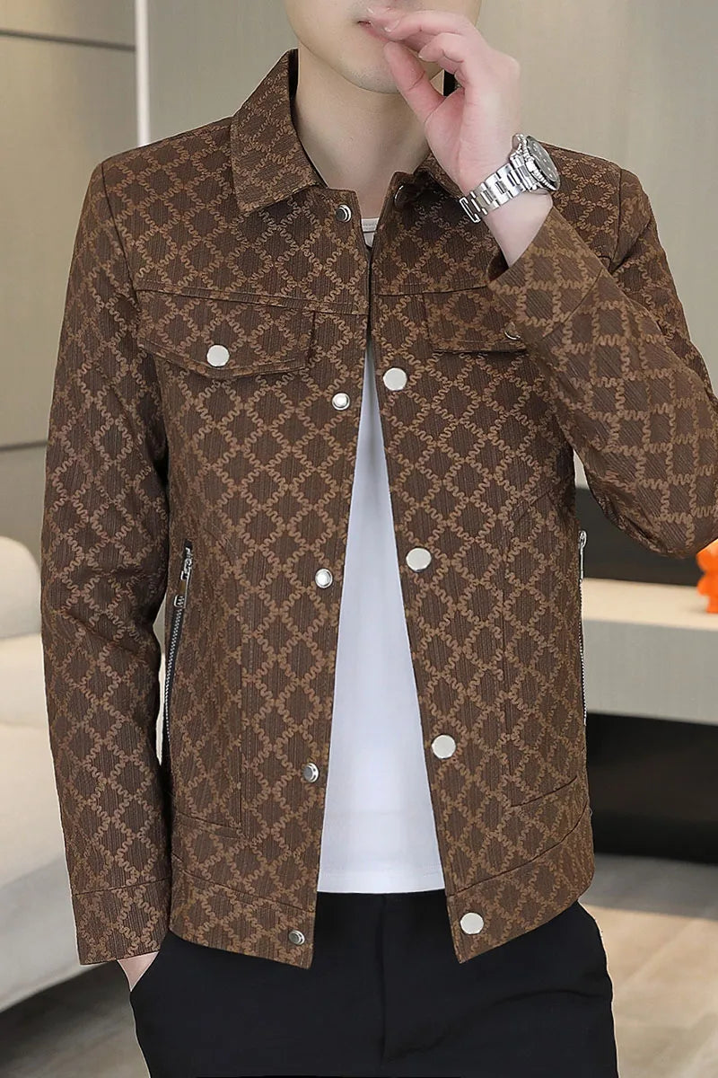 Stylish Slim Fit Casual Men's Jacket