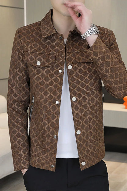 Stylish Slim Fit Casual Men's Jacket