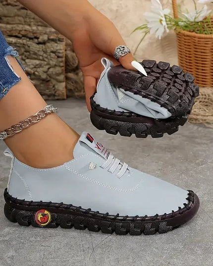 Women's Lightweight Sneakers with Thick Bottom Sole