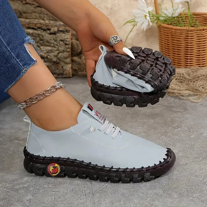 Women's Lightweight Sneakers with Thick Bottom Sole