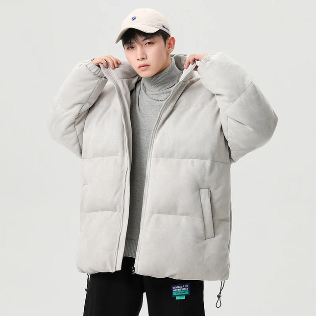 Men’s Harajuku Oversized Fleece Jacket