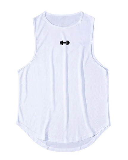 Men's Sleeveless Gym Tank Tops - Quick Dry Mesh, Loose Fit