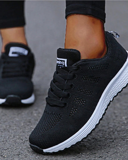 Womens Lightweight  Athletic Sneakers - Breathable Material-Various Colors