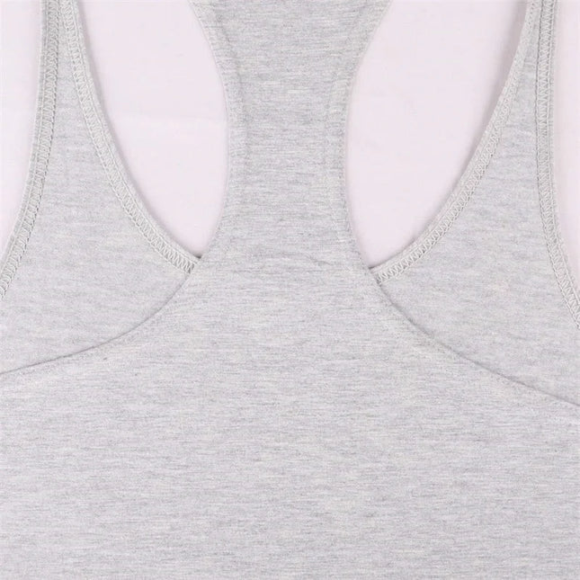 Men's Y-Back Cotton Tank Top – Breathable Activewear Vest