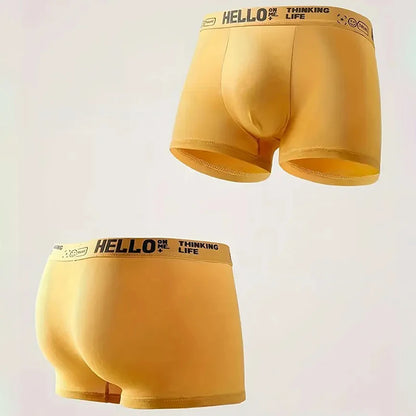 10-Pack Men's High Stretch Boxer Shorts - Breathable and Soft Underwear