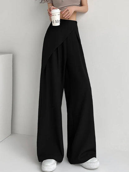 Women's High Waist Wide Leg Casual Pants
