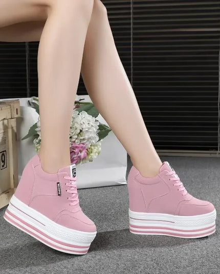 Women's Chunky Heel Sneakers