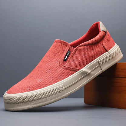 Men's Canvas Slip-On Breathable Loafers