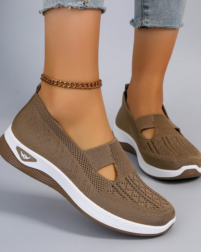 Women's Lightweight Breathable Non-Slip Sneakers - Various Colors